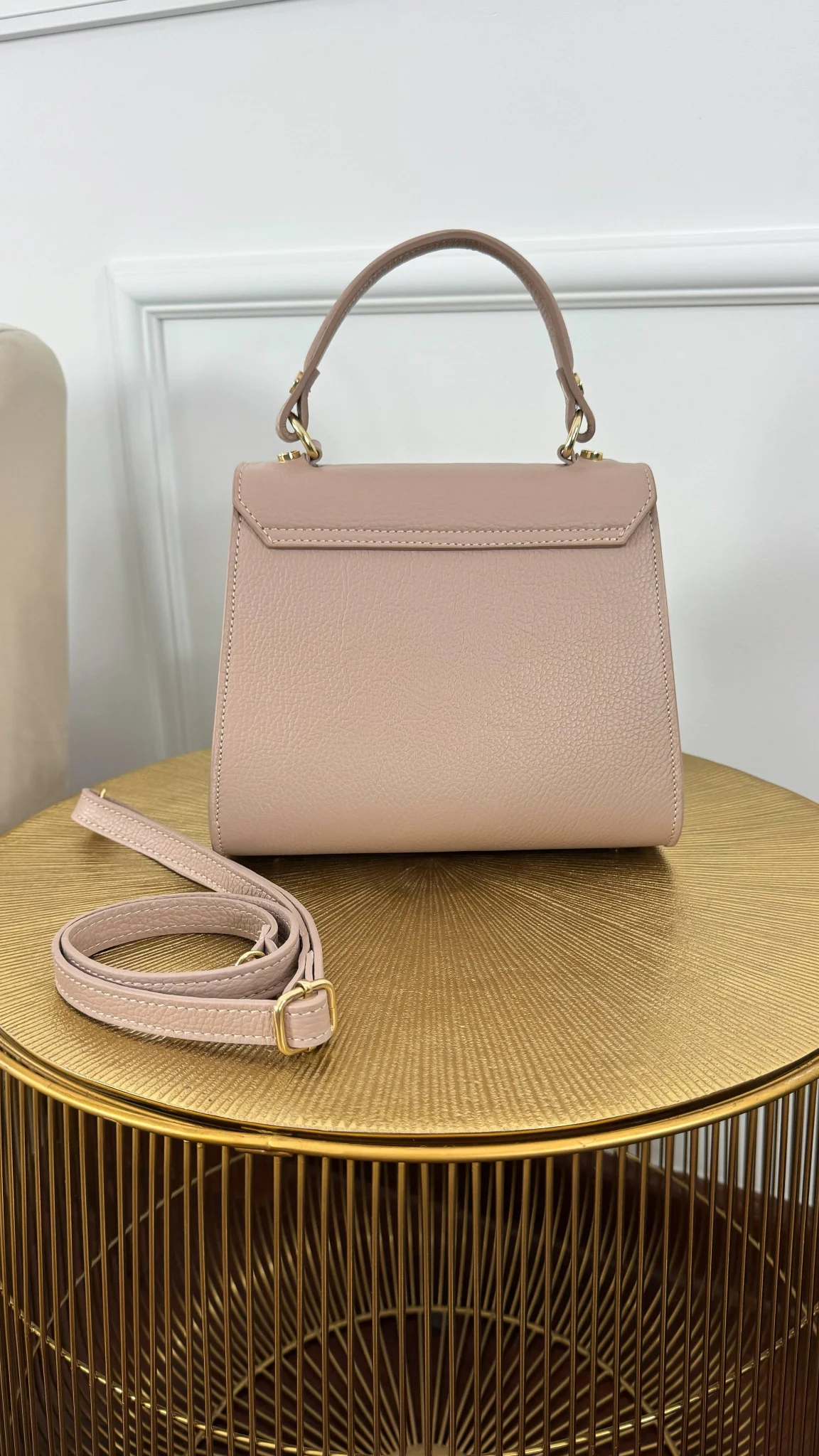 Torebka Debra brudny róż