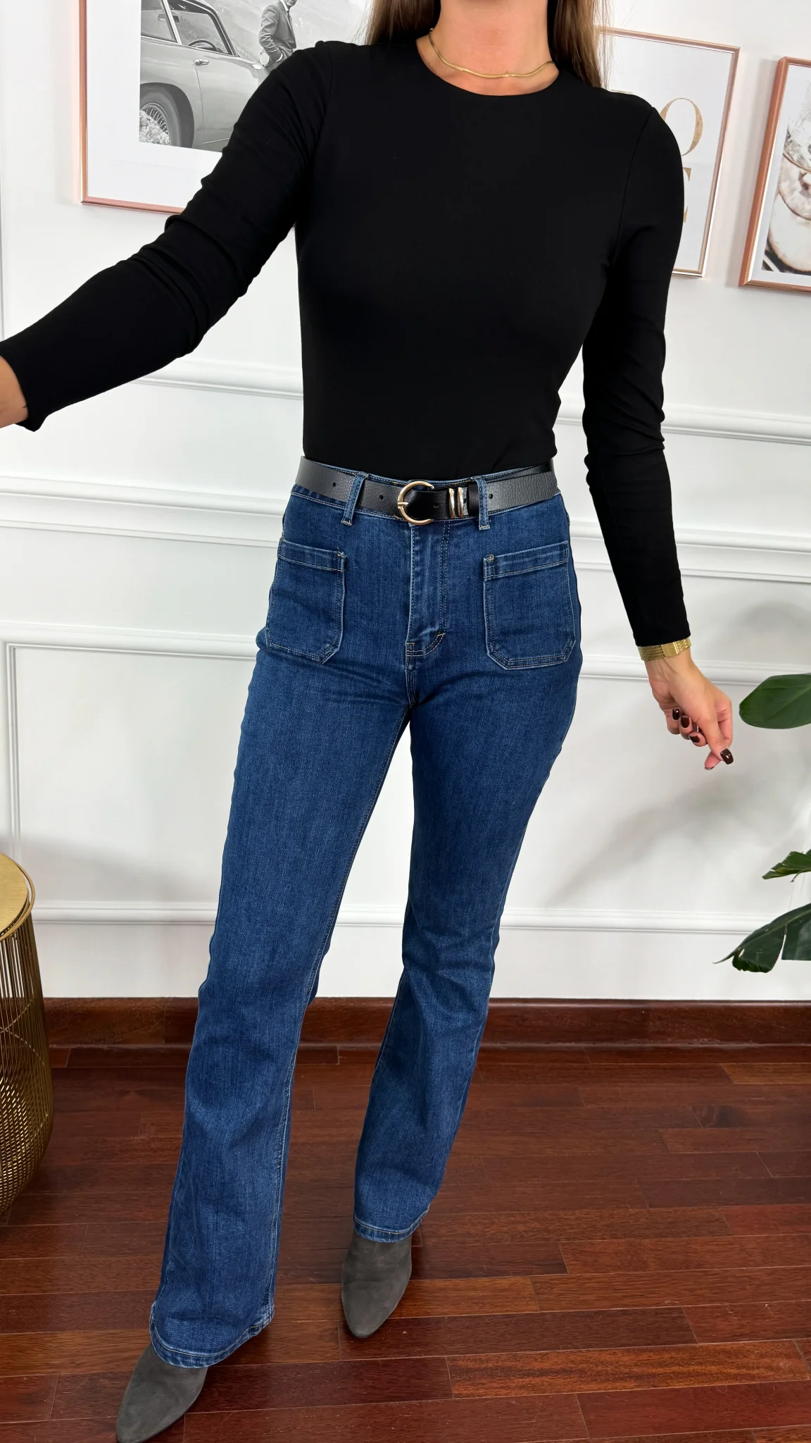 Spodnie Mara ciemny denim