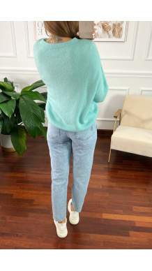 Sweter Clara miętowy