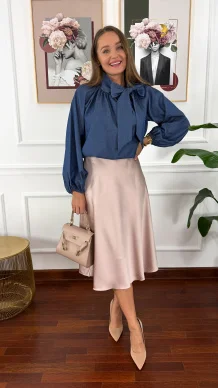 Bawełniana koszula Mery denim