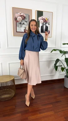 Bawełniana koszula Mery denim