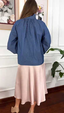 Bawełniana koszula Mery denim