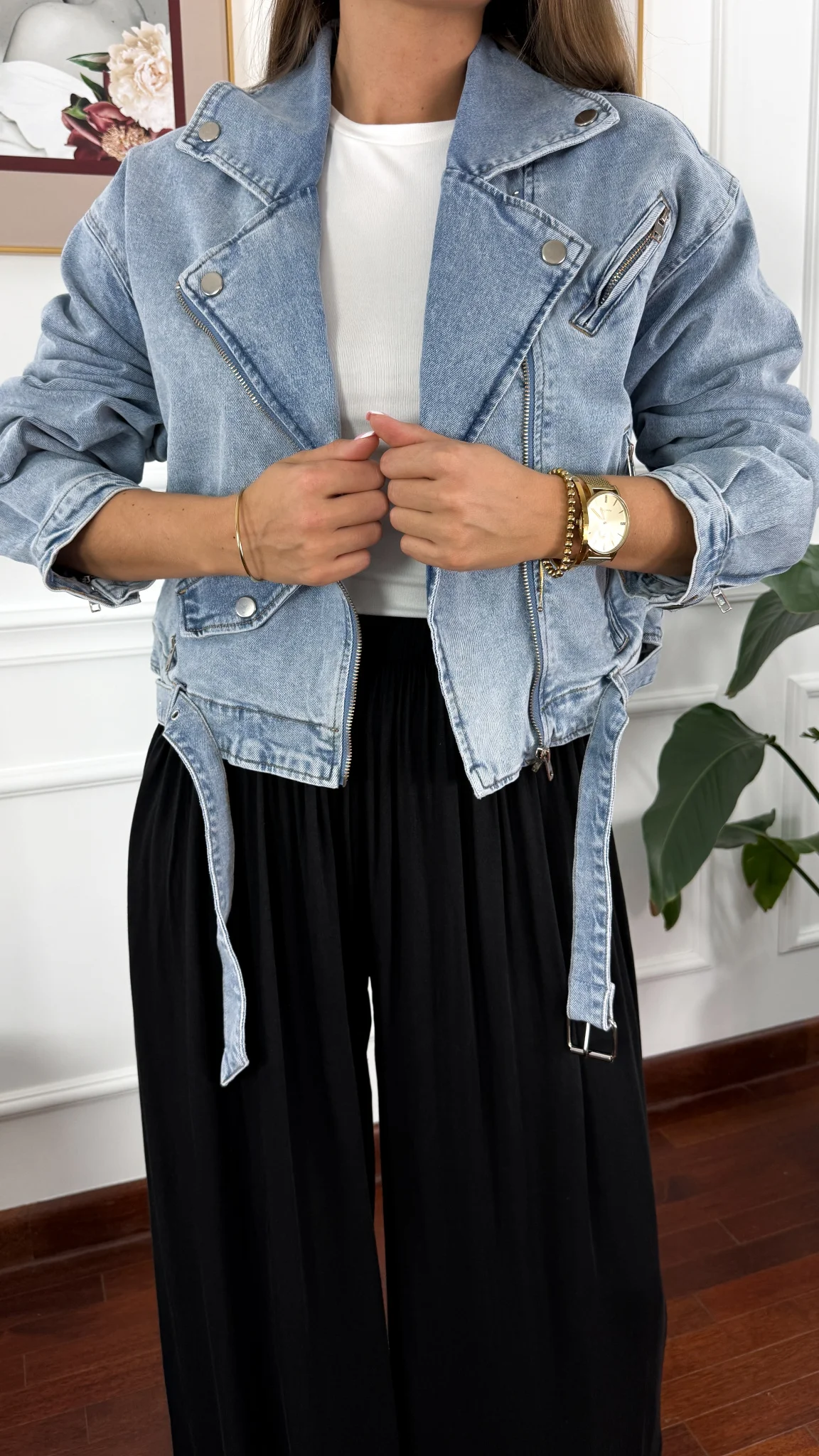 Ramoneska Fida denim
