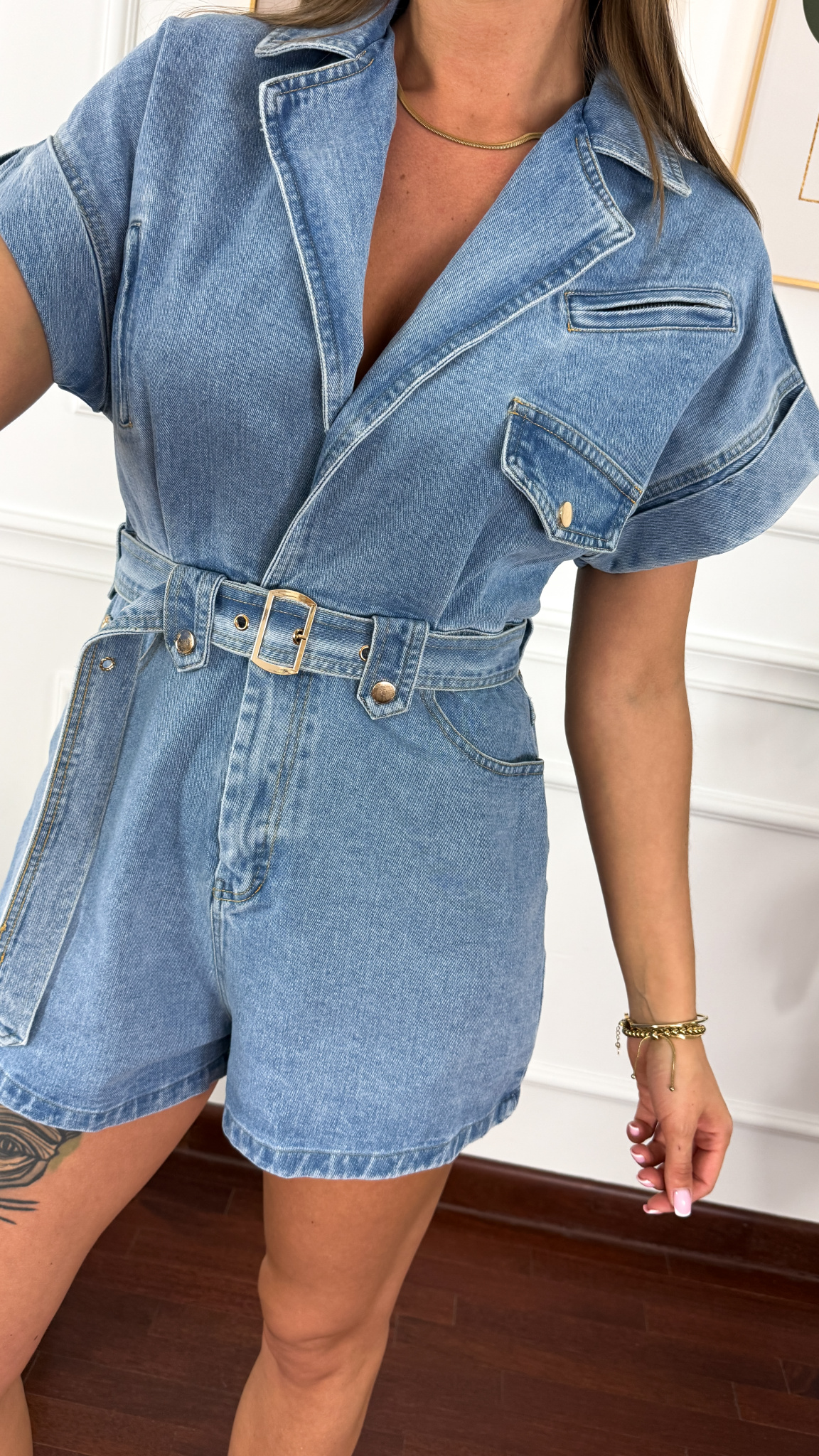 Jeansowy kombinezon Vento denim