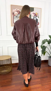 Bomberka Darcy bordowa