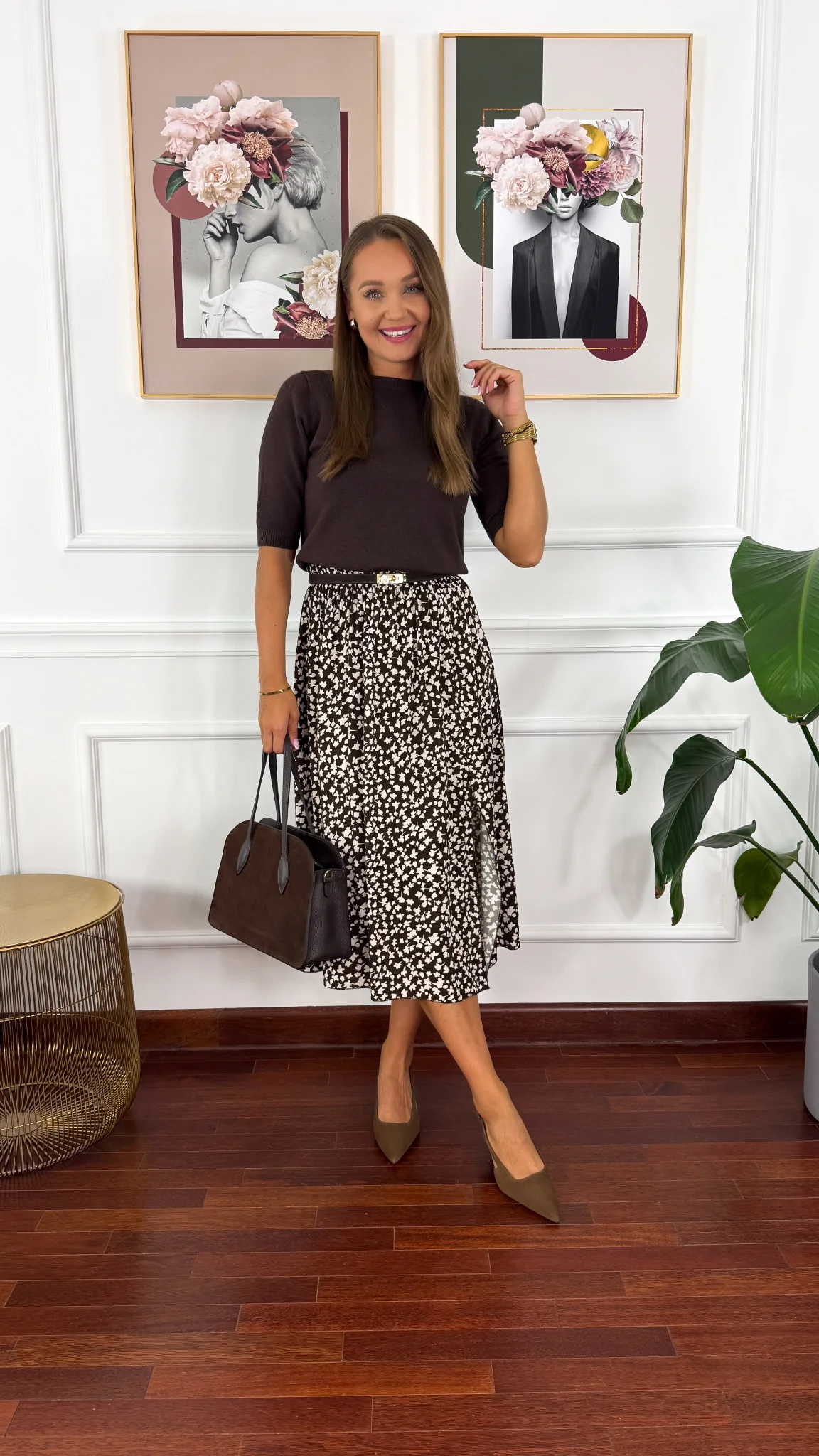 Wiskozowa spódnica Dani...