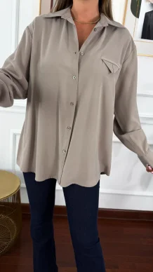 Wiskozowa koszula Evera fango