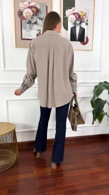 Wiskozowa koszula Evera fango