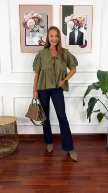 Skórzana zamszowa torebka Bea fango