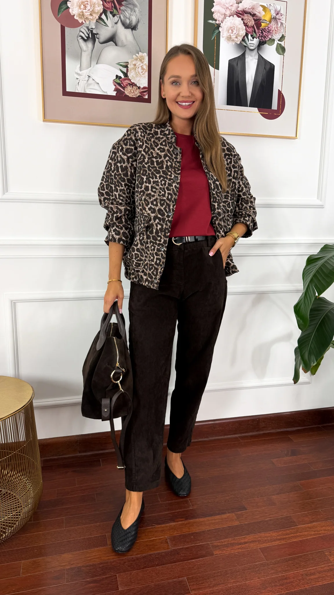 Bawełniane spodnie Renza...