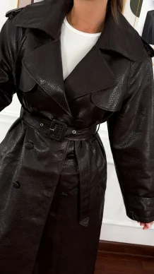 Płaszcz Debbie czekoladowy