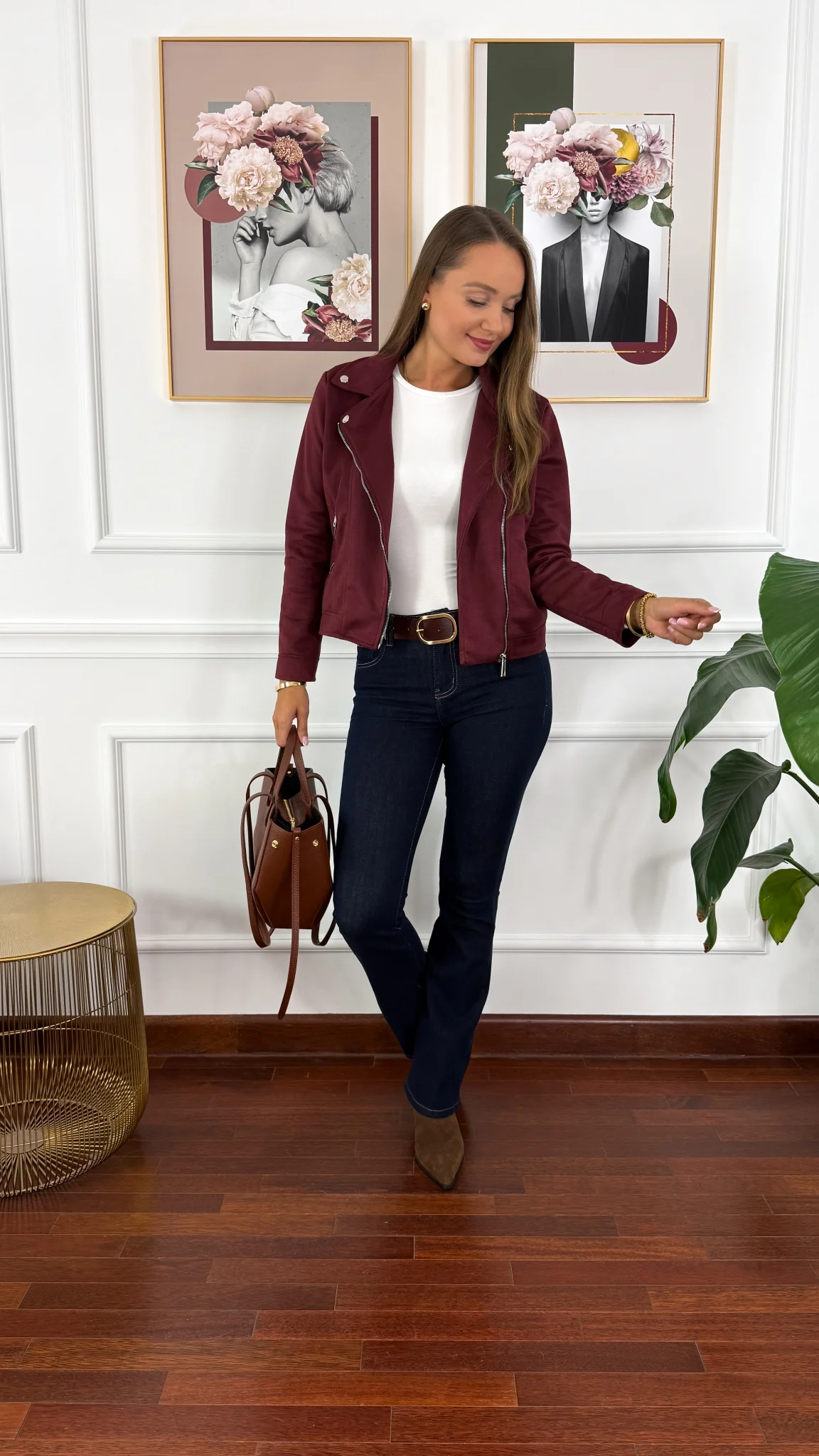 Ramoneska Jovie bordowa