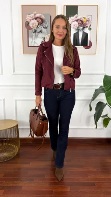 Ramoneska Jovie bordowa