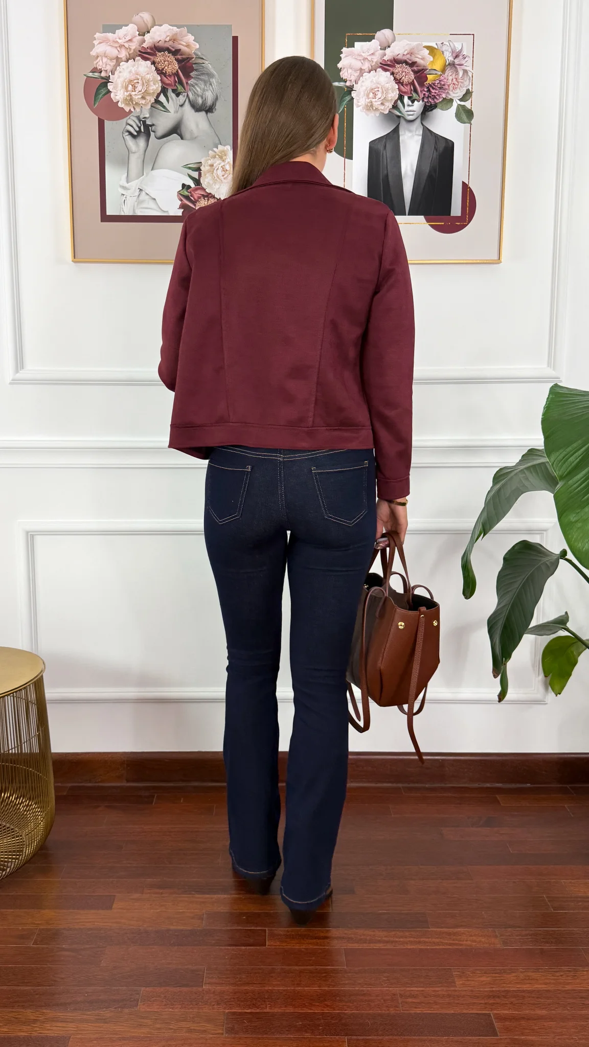 Ramoneska Jovie bordowa