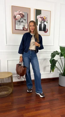 Bomberka Mona granatowa