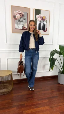 Bomberka Mona granatowa