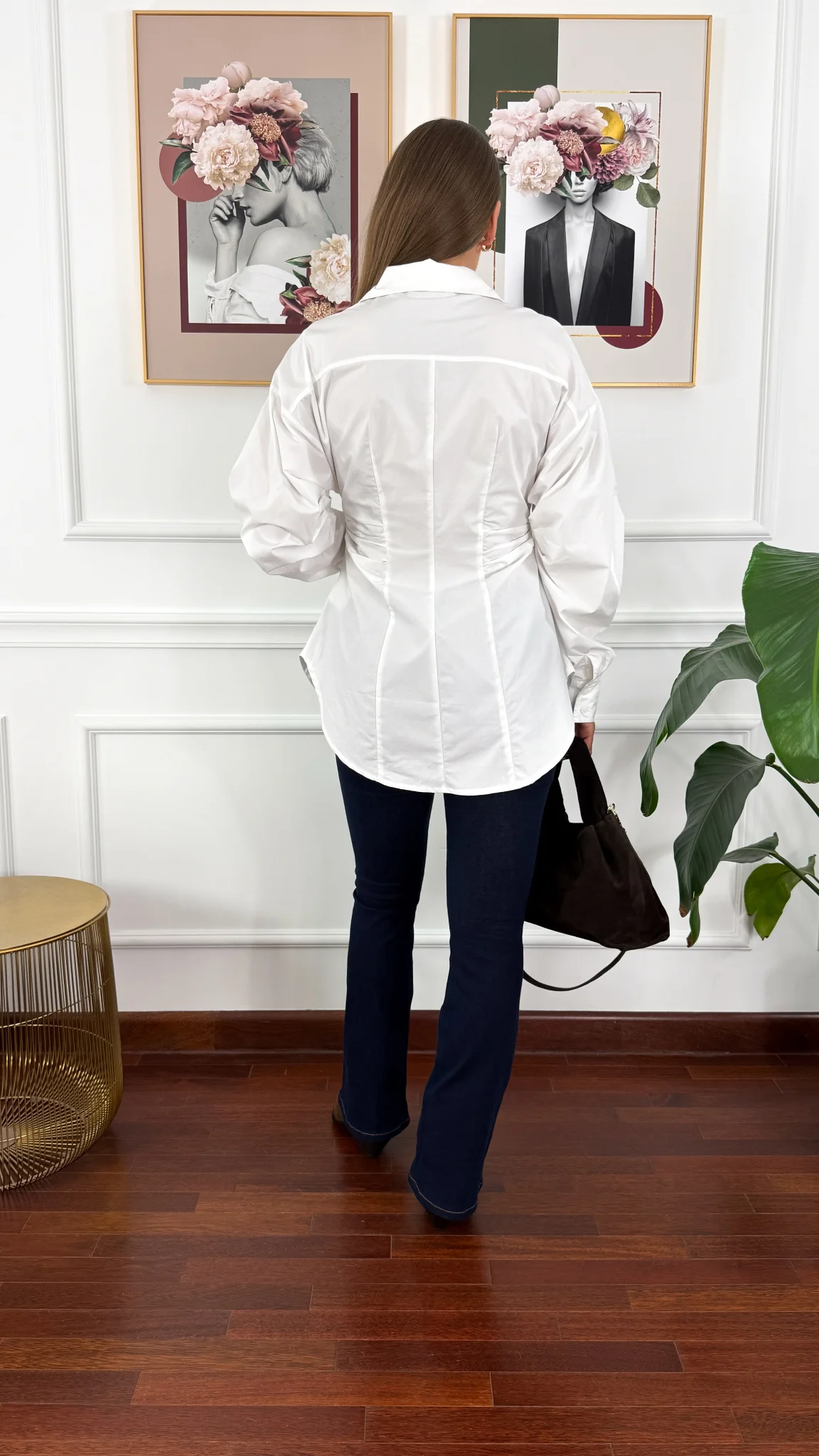 Bawełniana koszula Yara biała