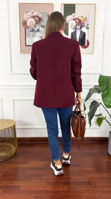 Marynarka Camila burgundowa