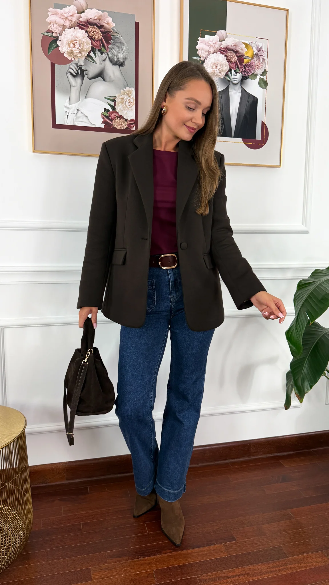 Marynarka Camila czekoladowa