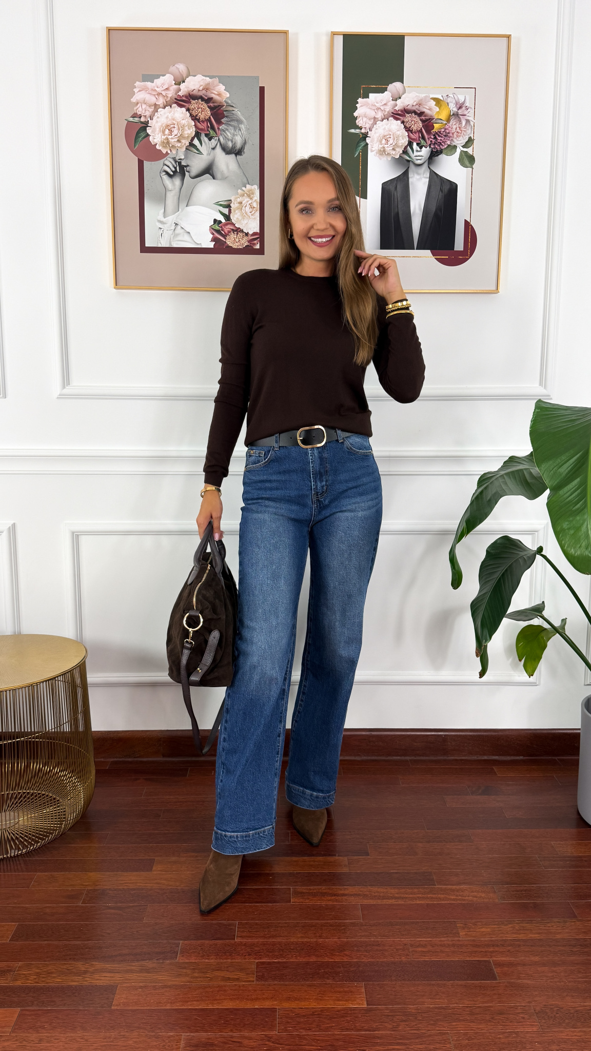 Spodnie Vilen niebieski denim