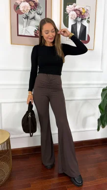 Bawełniana bluzka Talin czarna