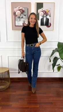 Bawełniana bluzka Vera czarny