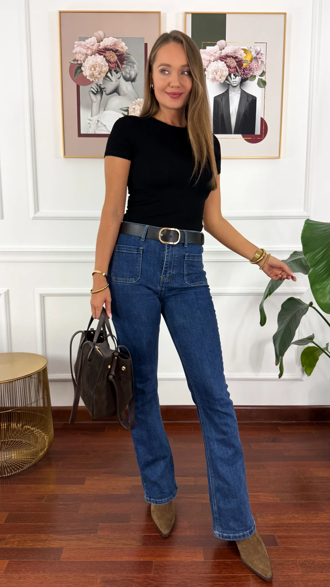 Bawełniana bluzka Vera czarny