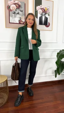 Marynarka Camila butelkowa zieleń