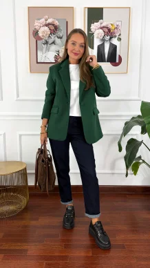 Marynarka Camila butelkowa zieleń