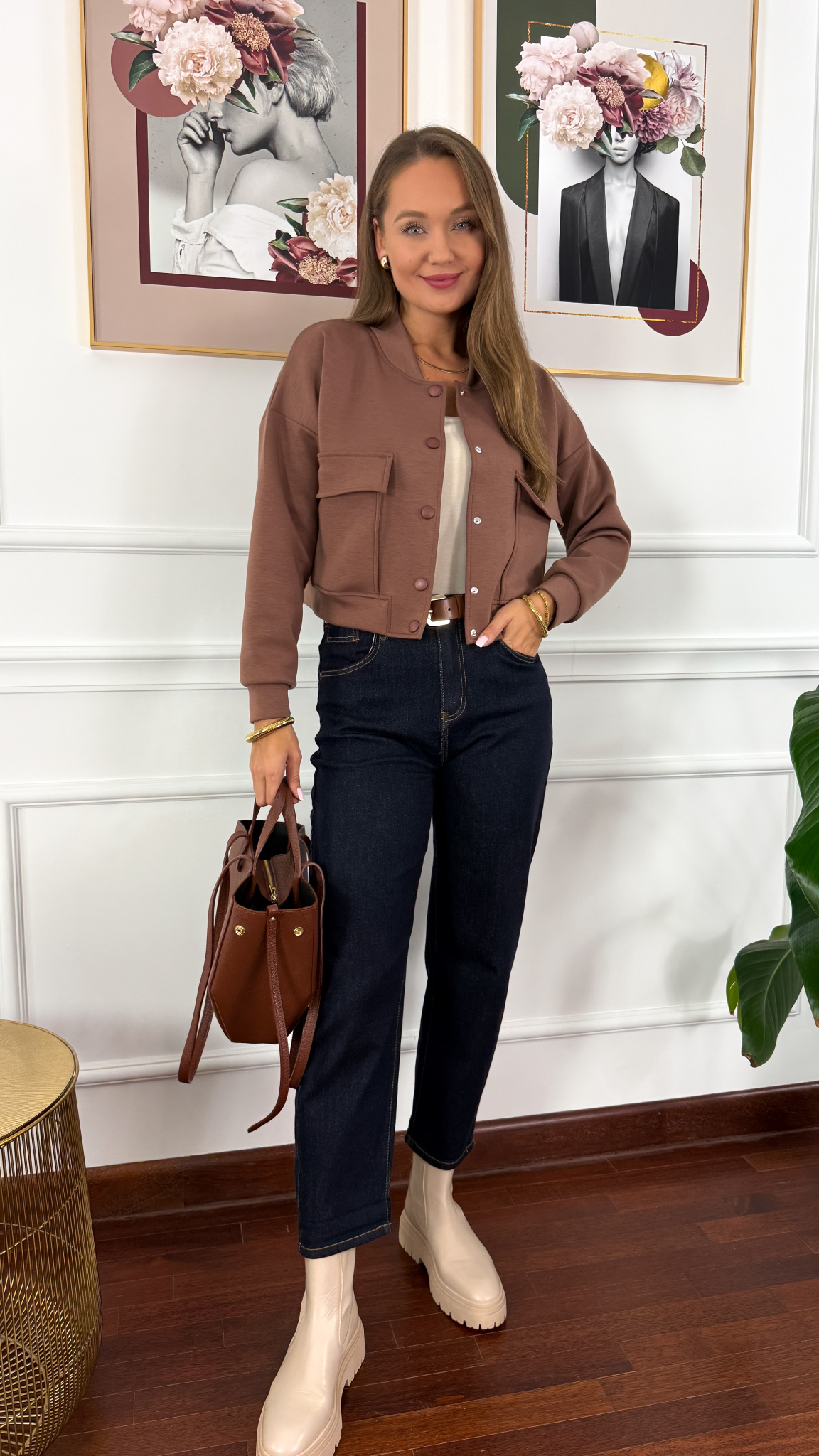 Bomberka Lorca jasny brąz