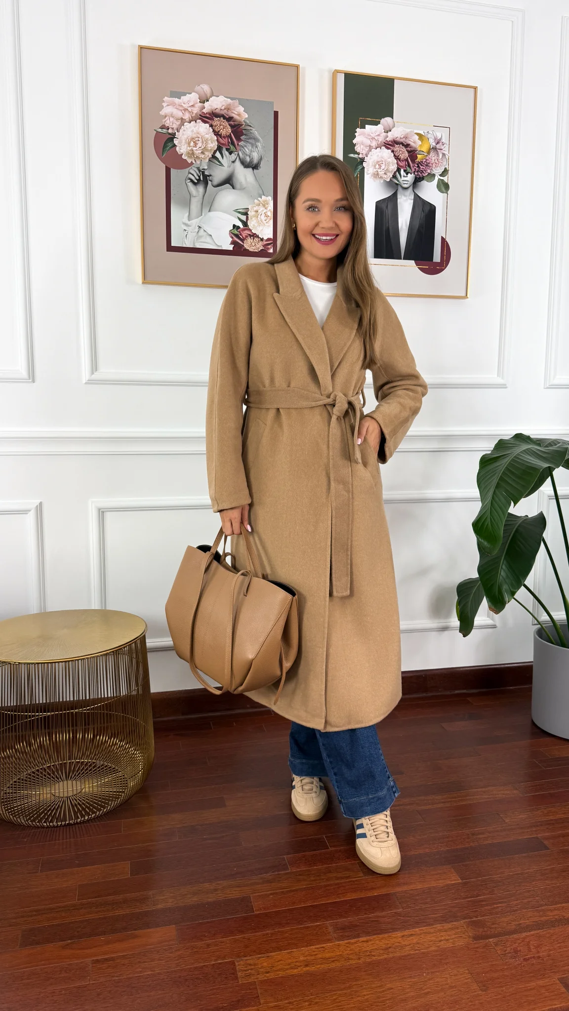 Wełniany płaszcz Astrid...