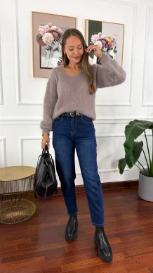 Moherowy sweter Lily fango