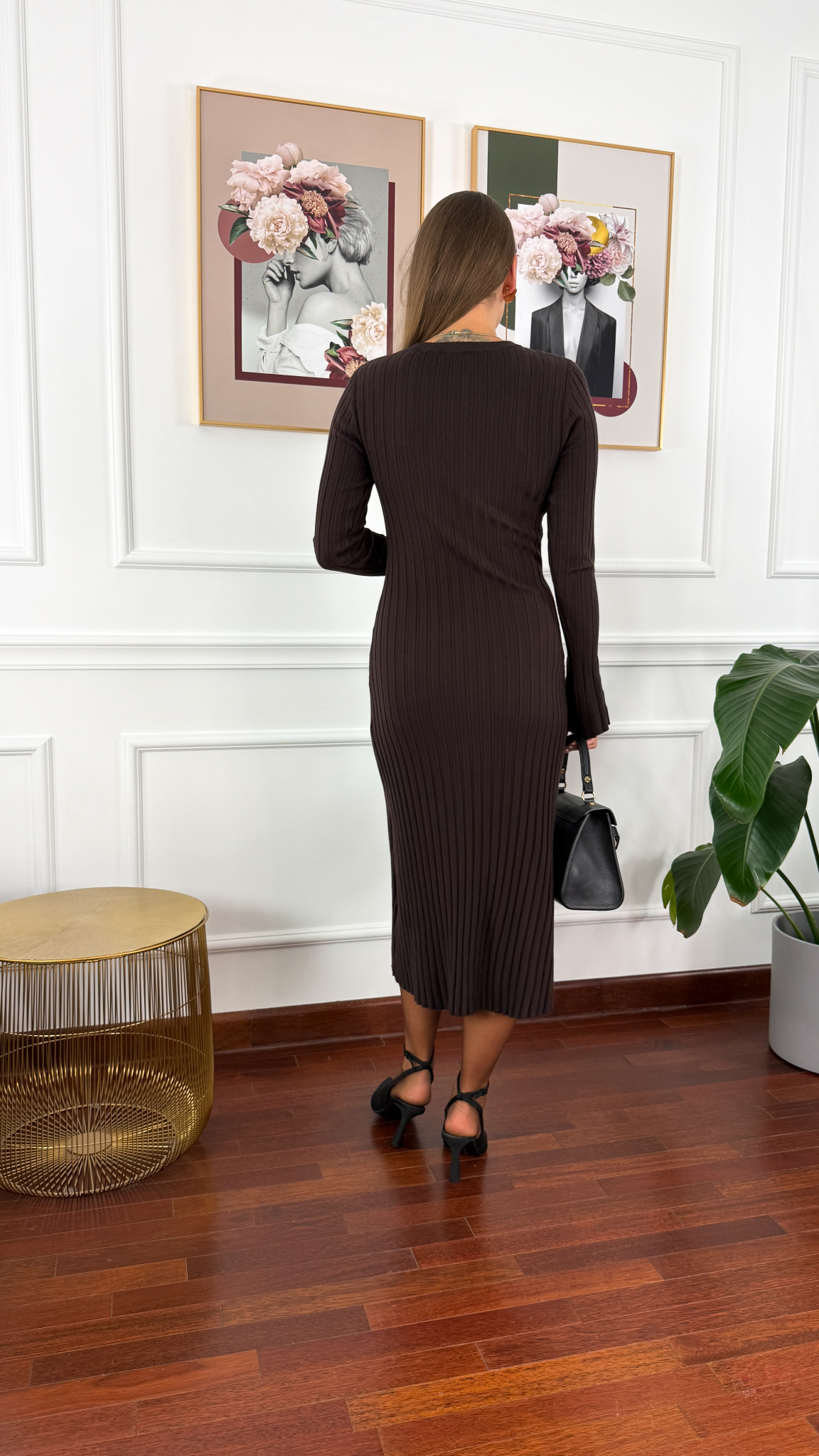 Sukienka Paloma czekoladowa