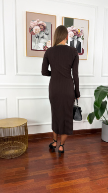 Sukienka Paloma czekoladowa