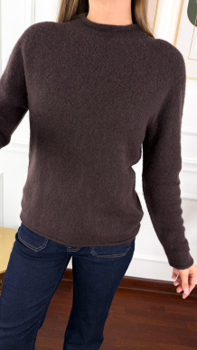 Sweter Donata czekoladowy