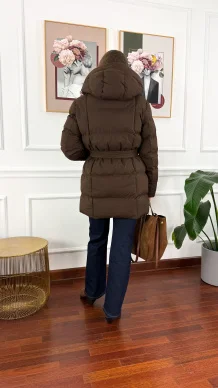 Kurtka Elvo brązowa