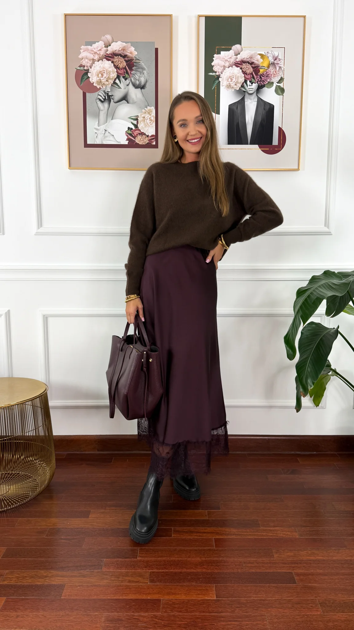 Wełniany sweter Alma...