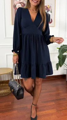 Sukienka Carla granatowa