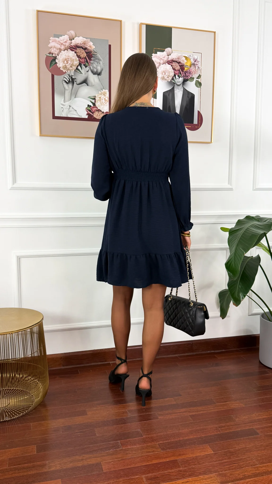 Sukienka Carla granatowa