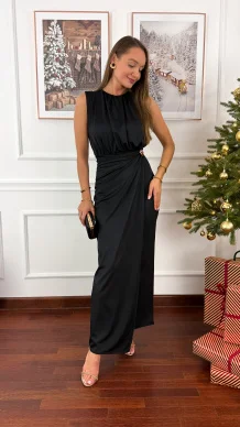 Sukienka maxi Lottie czarna