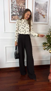 Koszula z wiskozą Nori ecru