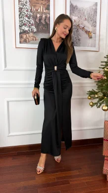 Sukienka maxi Jelma czarna