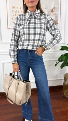 Spodnie extra-long Talen ciemny denim