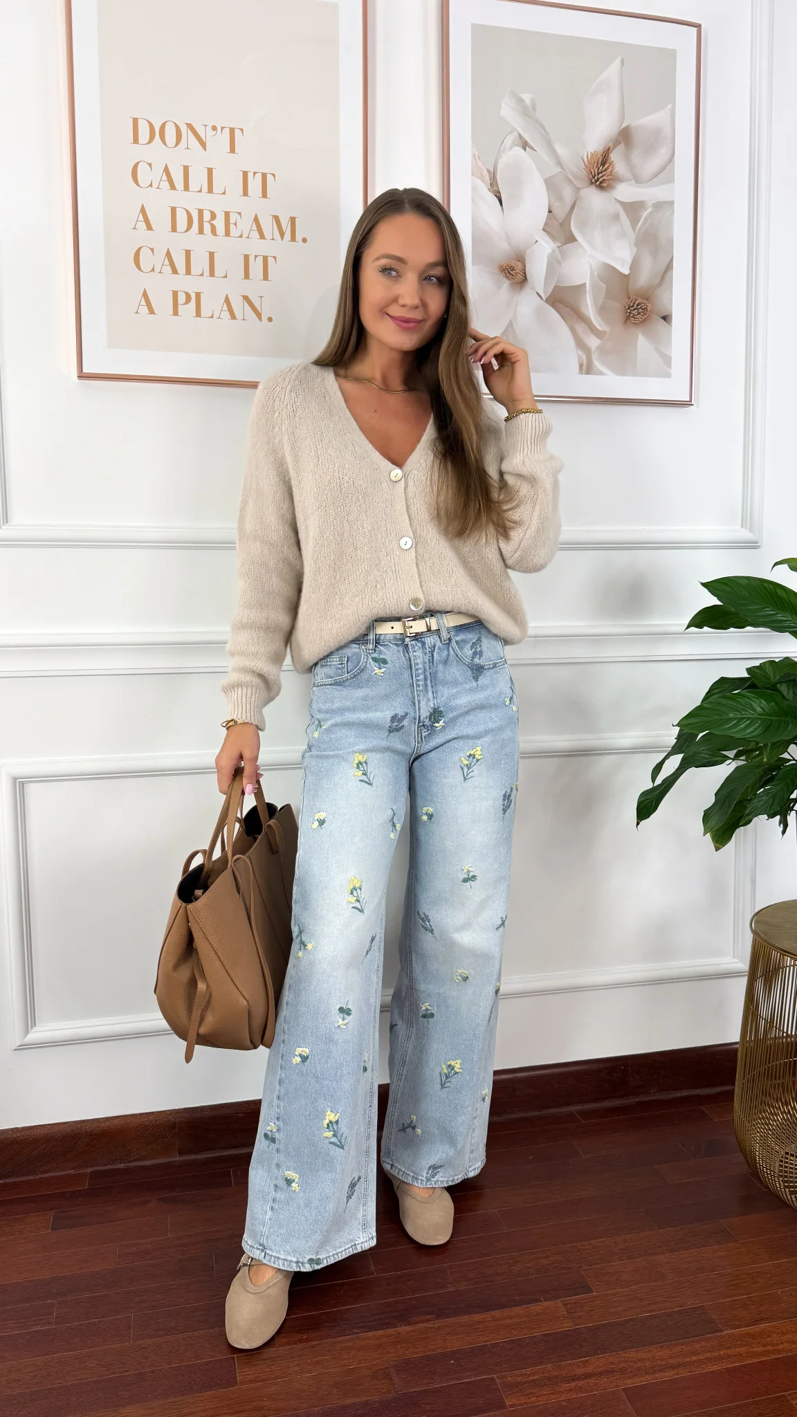 Spodnie wide leg Seren...