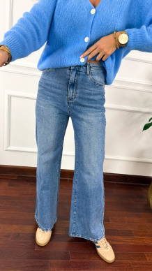 Spodnie wide-leg Terra denim