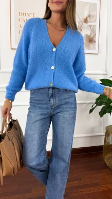 Spodnie wide-leg Terra denim