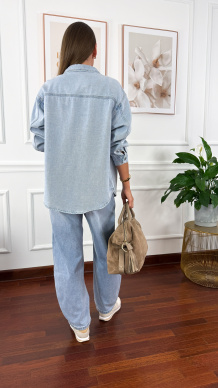 Koszula Tavia jasny denim