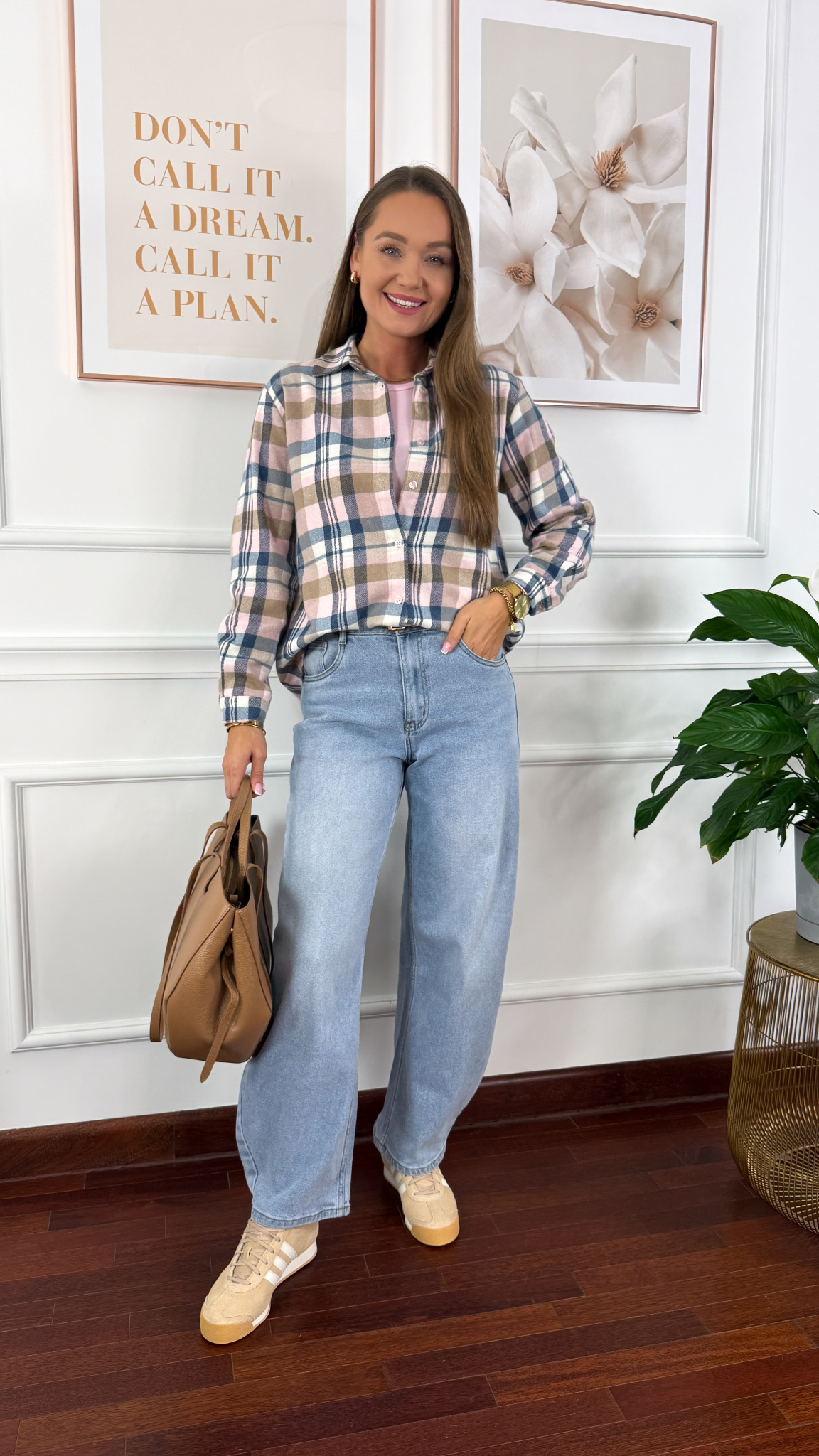 Koszula w kratę Grina...