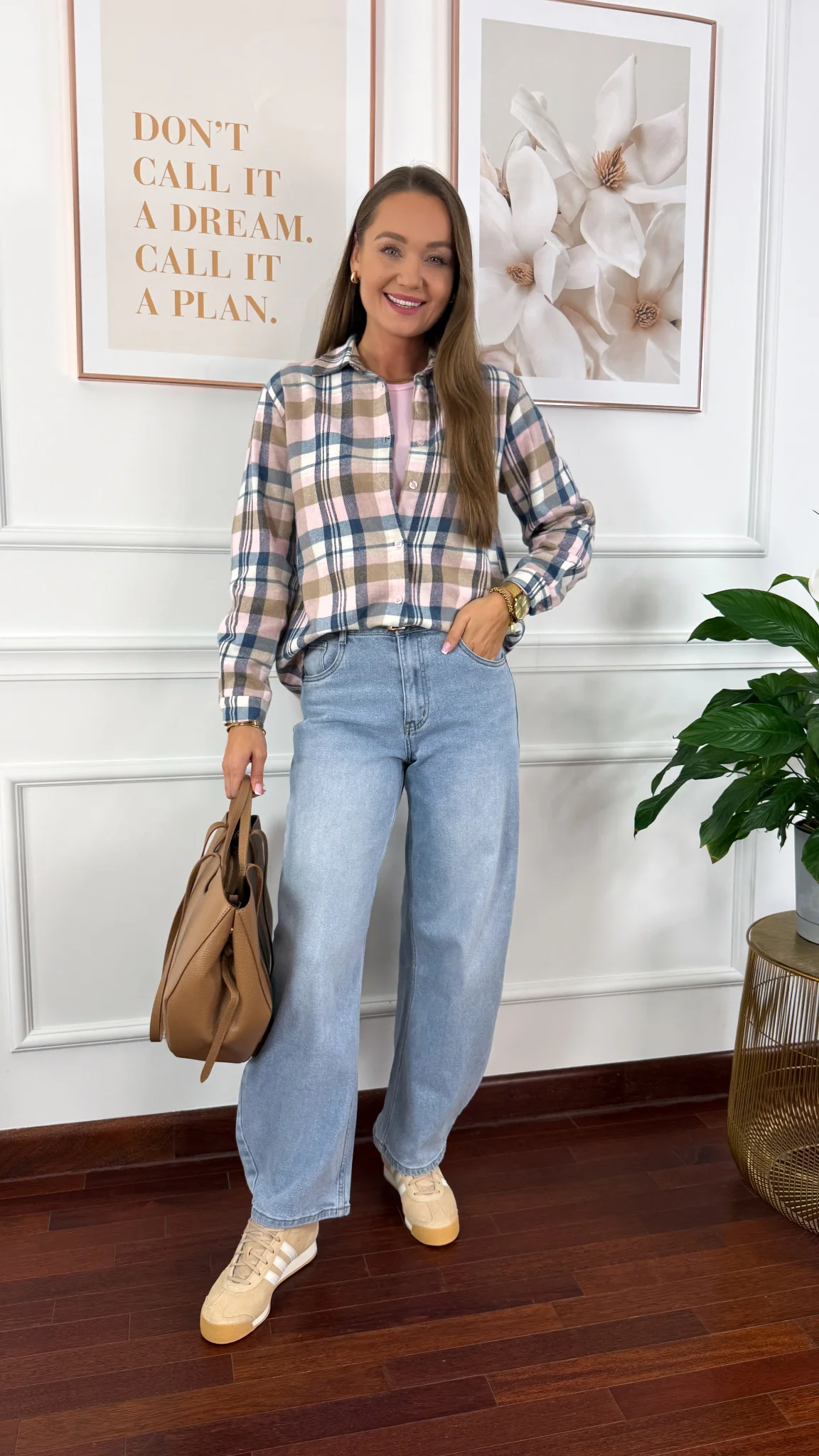 Koszula w kratę Grina...