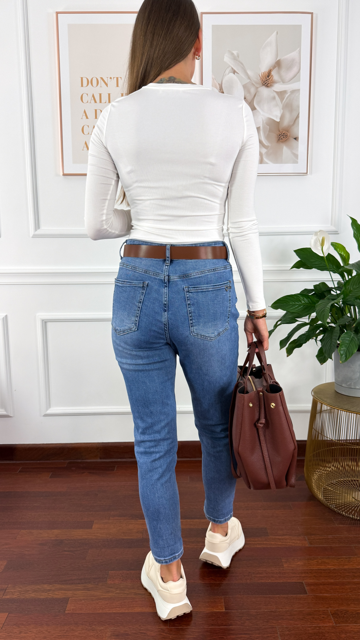 Bawełniana bluzka Talin biała